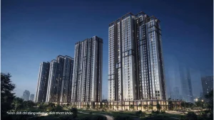 Phối cảnh tổng thể The CityOn về đêm