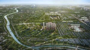 Sơ đồ vị trí The CityOn Ocean Park 3 giáp Vành đai 3.5, đường Tô Quyền và VinWonders Waterpark