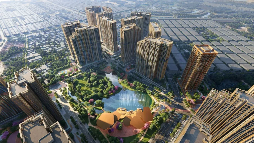Toàn cảnh tiện ích nội khu trong tổ hợp Imperia Ocean City